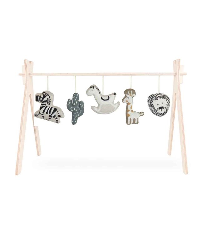 Quax Quax - Tricot - Set Of 5 Activity Toys - Jungle