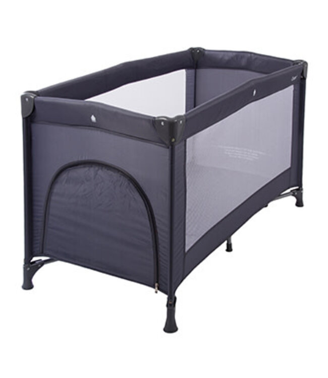 Quax Quax - Reisbedje 120*60 Cm Zipper - Black