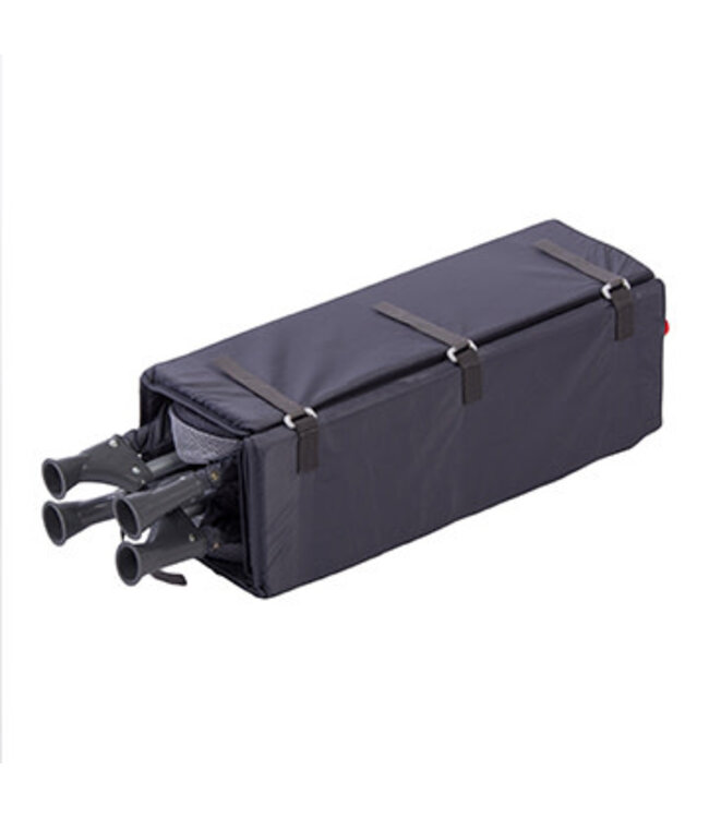 Quax Quax - Reisbedje 120*60 Cm Zipper - Black