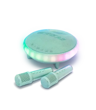 Kidywolf Kidywolf - Kidykaraoke - Karaoke Speaker  2 X 20W Speakers And Two Wireless Microphones With  Sound Effects.