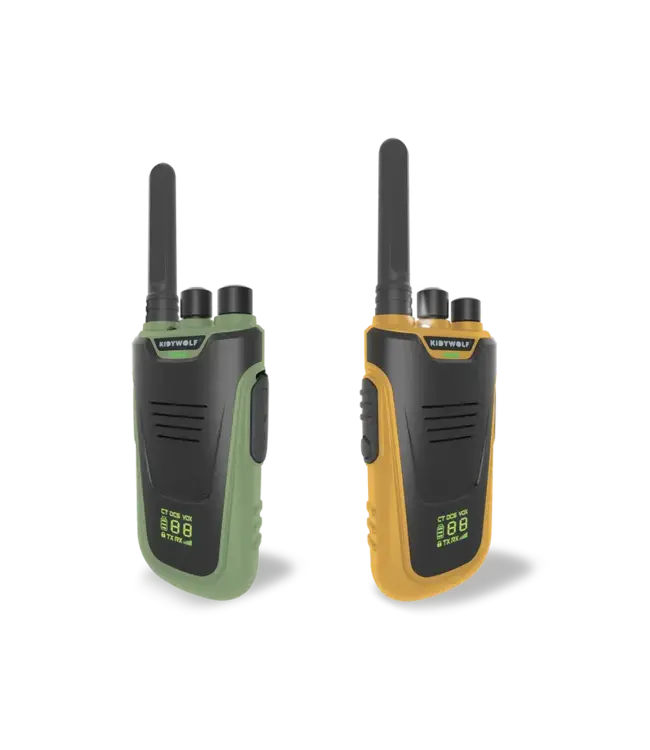 Kidywolf Kidywolf - Kidytalk - Walkie Talkies Green-Orange
