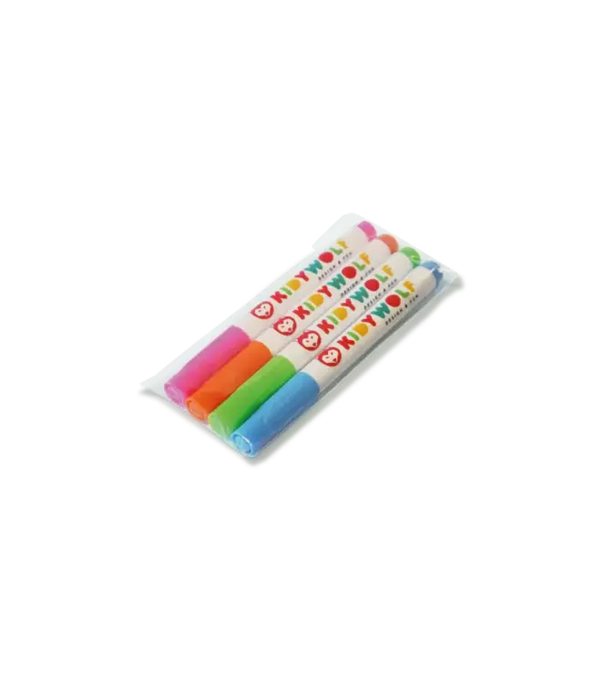 Kidywolf Kidywolf - Marker Blue Green Orange Pink