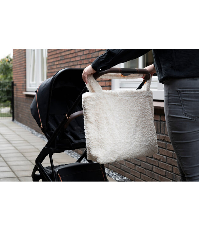 Baby's Only Baby's Only - Mom bag Snow wolwit - met etui