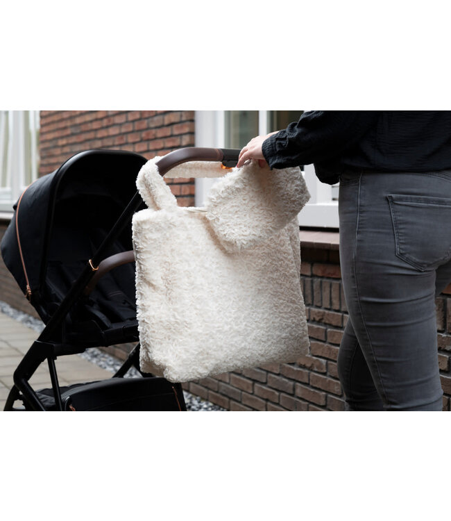 Baby's Only Baby's Only - Mom bag Snow wolwit - met etui
