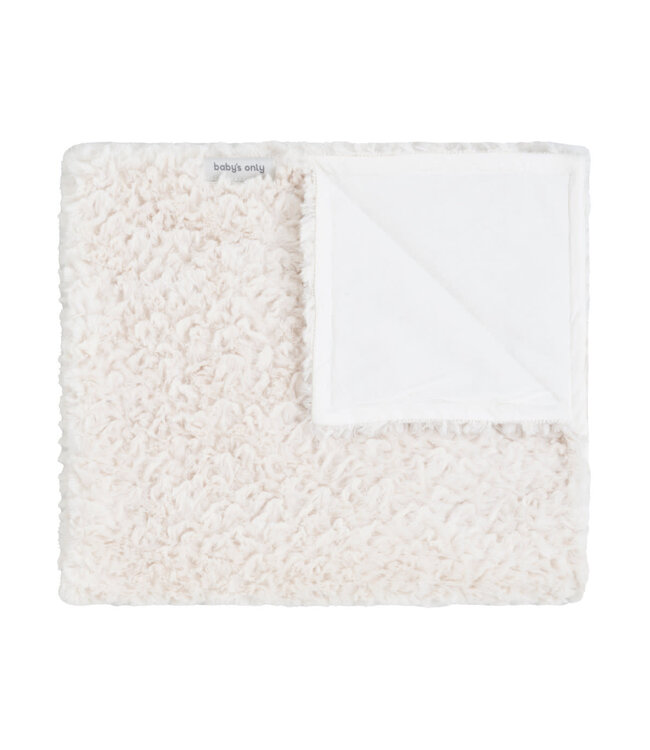 Baby's Only Baby's Only - Ledikantdeken Snow wolwit