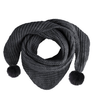 Baby's Only Baby's Only - Sjaaltje met pompon Cool zwart