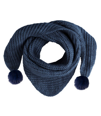 Baby's Only Baby's Only - Driehoek sjaal met Pompon Cool jeans