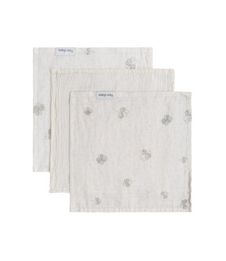 Baby's Only Baby's Only - Monddoekje Tender linen/clover - 30x30 - 3-pack