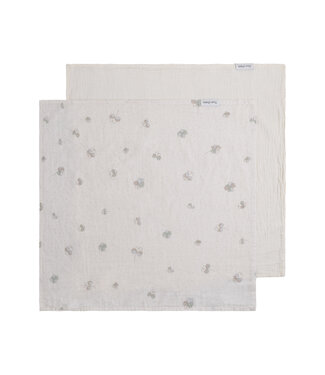 Baby's Only Baby's Only - Hydrofiele doek Tender linen/clover - 65x65 - 2-pack