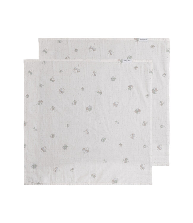Baby's Only Baby's Only - Hydrofiele doek Tender clover - 65x65 - 2-pack