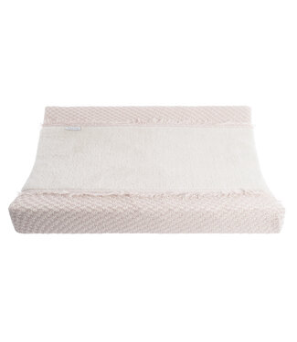 Baby's Only Baby's Only - Aankleedkussenhoes Happiness oud roze/ecru - 45x70