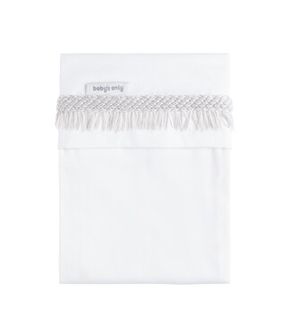 Baby's Only Baby's Only - Wieglaken gebreide bies Happiness urban taupe/ecru