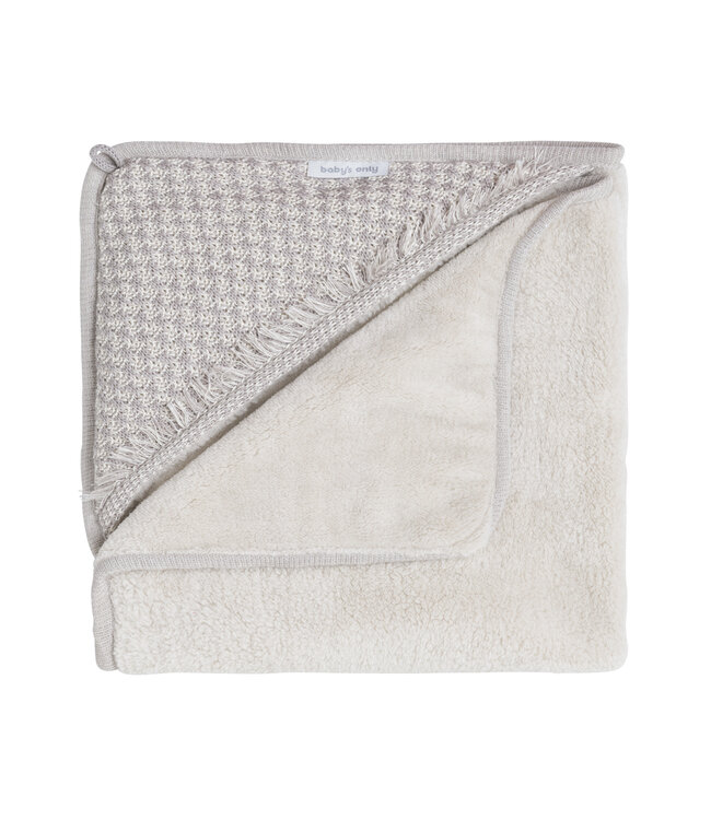 Baby's Only Baby's Only - Wikkeldeken Happiness urban taupe/ecru