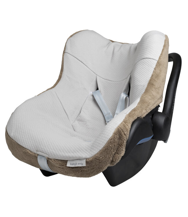Baby's Only Baby's Only - Autostoelhoes Cozy clay
