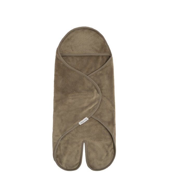 Baby's Only Baby's Only - Wikkeldeken met voetjes Cozy clay