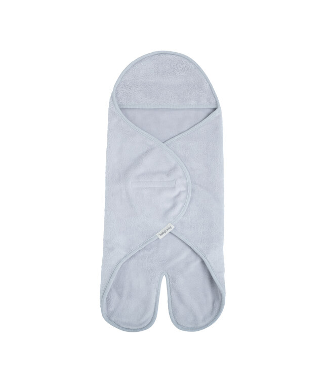 Baby's Only Baby's Only - Wikkeldeken met voetjes Cozy misty blue