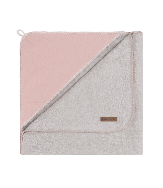 Baby's Only Baby's Only - Badcape Breeze oud roze - 75x85
