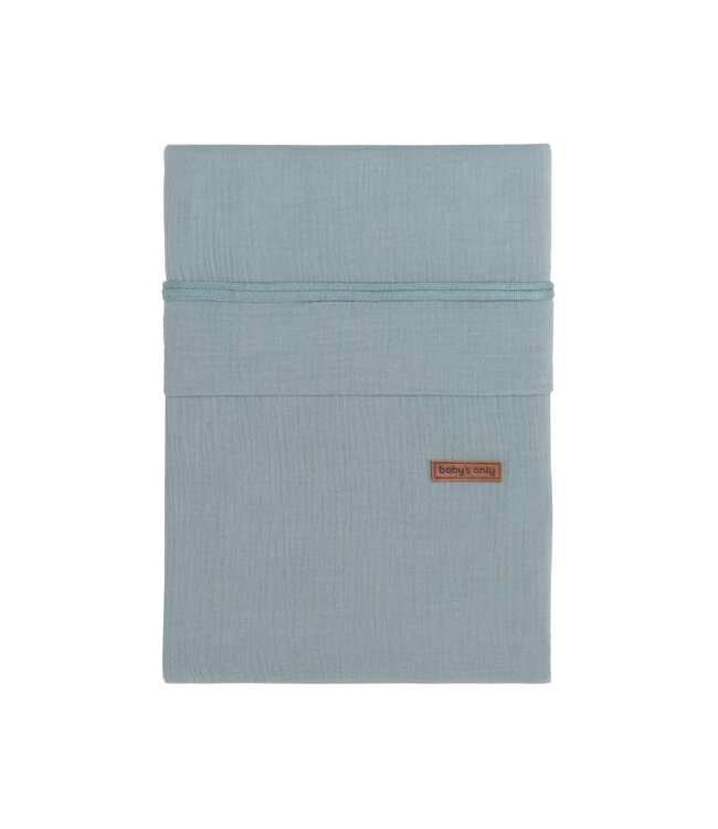 Baby's Only Baby's Only - Dekbedovertrek Breeze stonegreen - 100x135