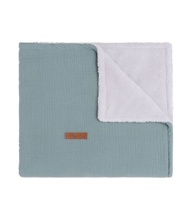 Baby's Only Baby's Only - Wiegdeken teddy Breeze stonegreen