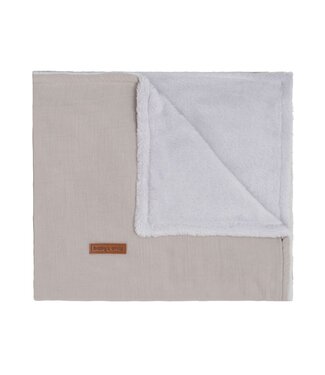 Baby's Only Baby's Only - Wiegdeken teddy Breeze urban taupe