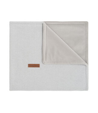 Baby's Only Baby's Only - Ledikantdeken soft Classic zilvergrijs