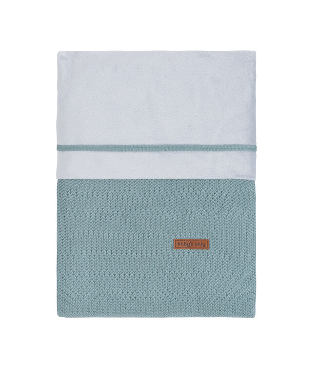 Baby's Only Baby's Only - Dekbedovertrek Classic stonegreen - 100x135