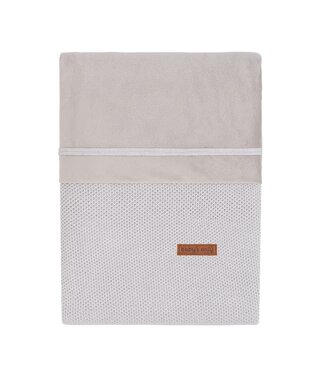 Baby's Only Baby's Only - Dekbedovertrek Classic zilvergrijs - 100x135