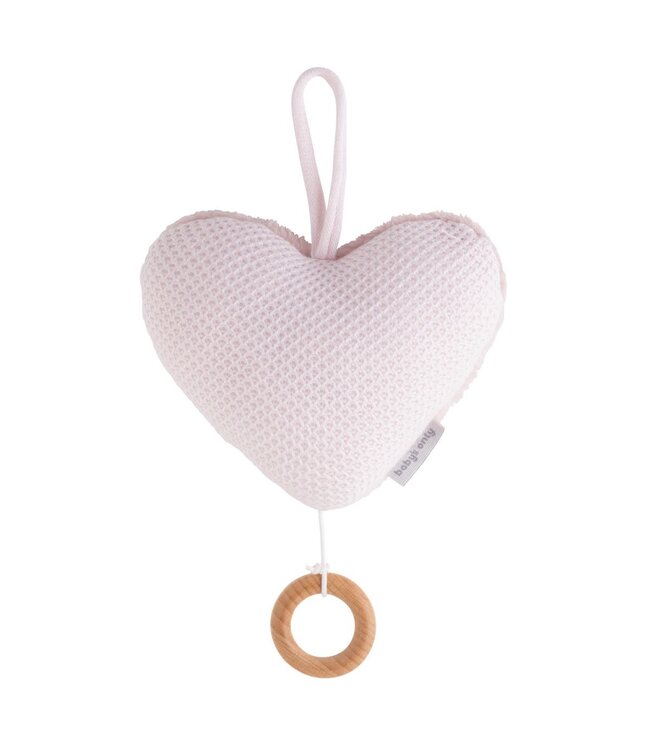 Baby's Only Baby's Only - Muziekdoos hart Classic roze