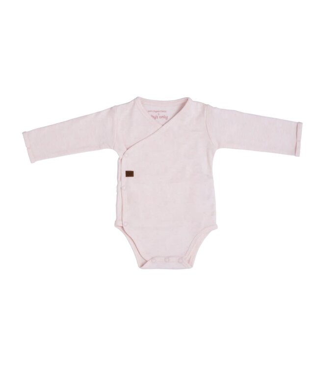 Baby's Only Baby's Only - Rompertje lange mouw Melange classic roze - 50