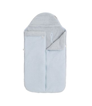 Baby's Only Baby's Only - Voetenzak autostoel 0+ Classic poederblauw