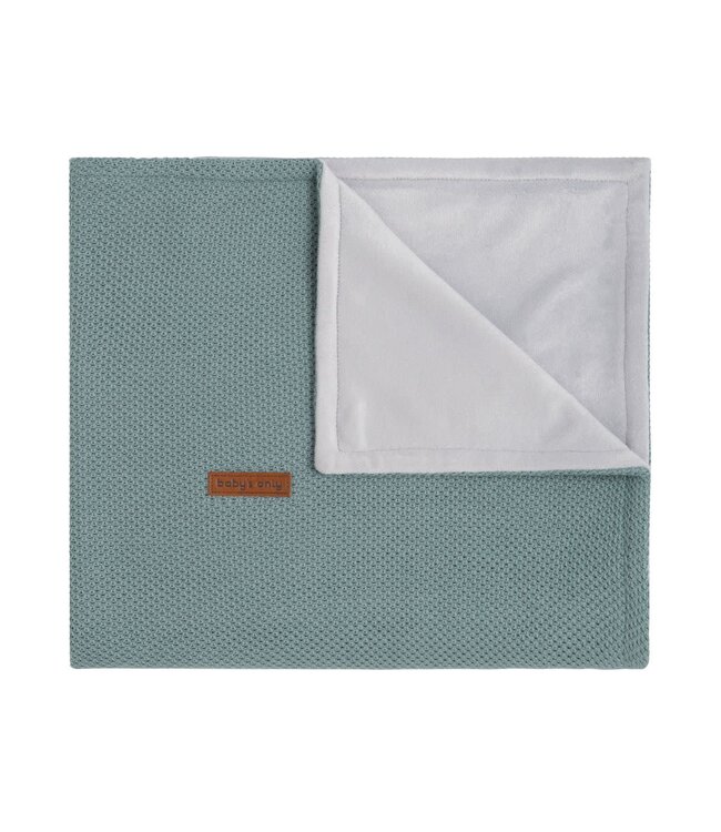 Baby's Only Baby's Only - Wiegdeken soft Classic stonegreen