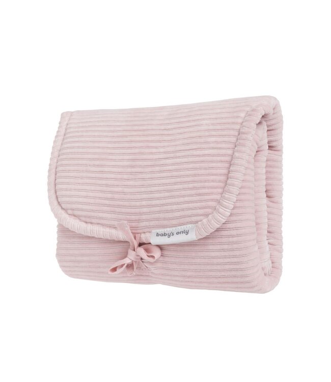 Baby's Only Baby's Only - Verschoonmatje Sense oud roze