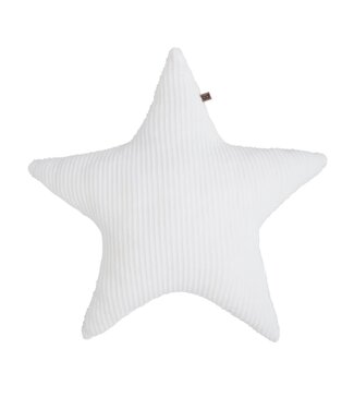 Baby's Only Baby's Only - Kussen ster teddy Sense wit