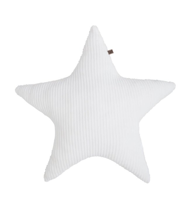 Baby's Only Baby's Only - Kussen ster teddy Sense wit