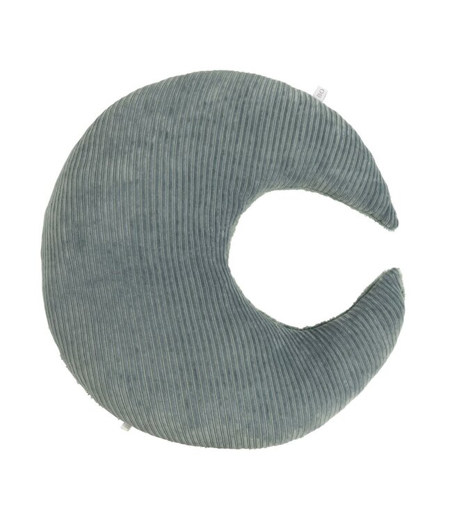 Baby's Only Baby's Only - Kussen maan teddy Sense zeegroen