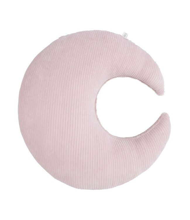 Baby's Only Baby's Only - Kussen maan teddy Sense oud roze