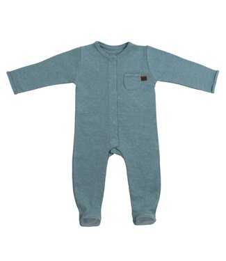 Baby's Only Baby's Only - Boxpakje met voetjes Melange stonegreen - 62