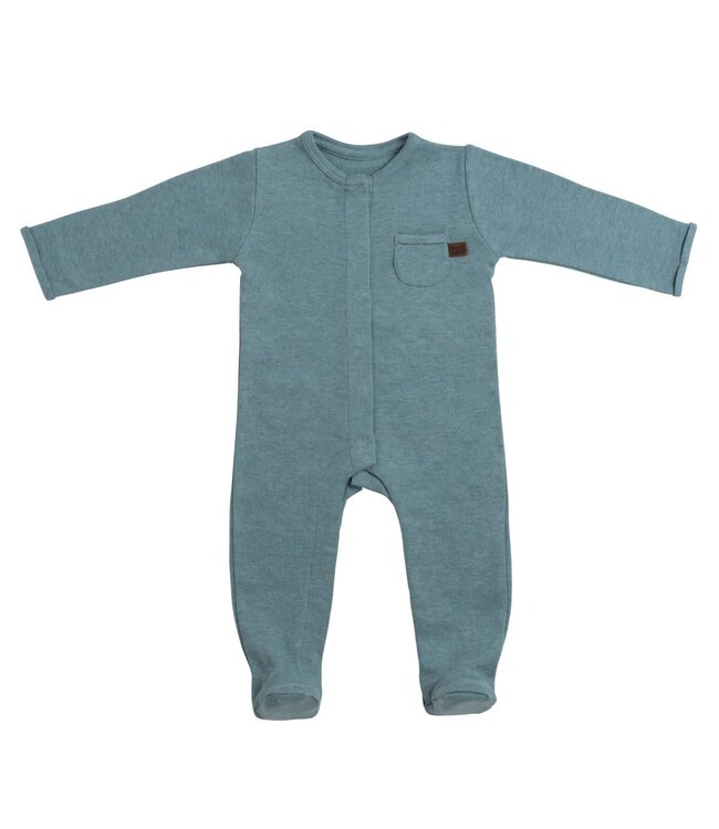 Baby's Only Baby's Only - Boxpakje met voetjes Melange stonegreen - 68