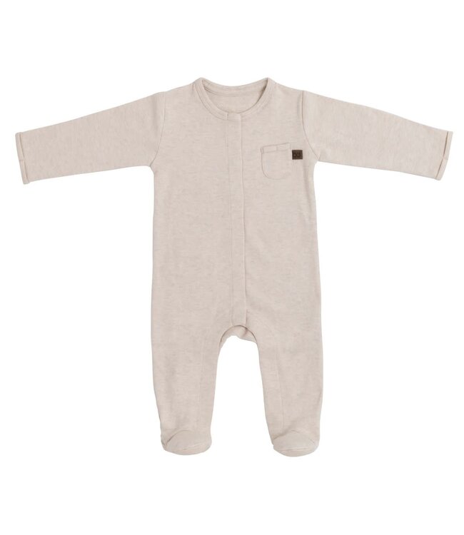 Baby's Only Baby's Only - Boxpakje met voetjes Melange warm linen - 56
