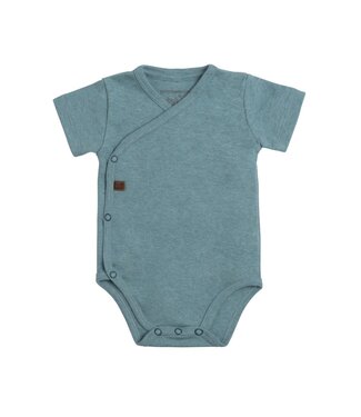 Baby's Only Baby's Only - Rompertje Melange stonegreen - 62