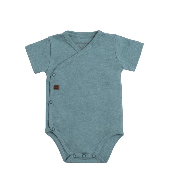 Baby's Only Baby's Only - Rompertje Melange stonegreen - 56