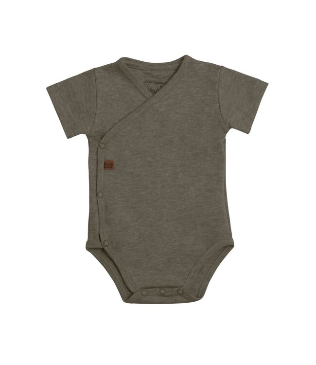 Baby's Only Baby's Only - Rompertje Melange khaki - 50