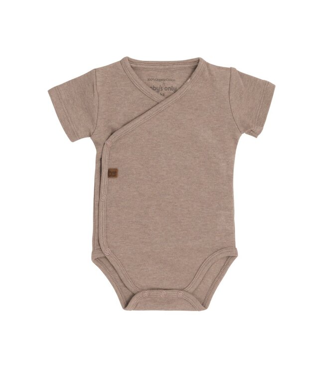 Baby's Only Baby's Only - Rompertje Melange clay - 68