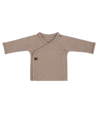 Baby's Only Baby's Only - Overslagtruitje Melange clay - 44