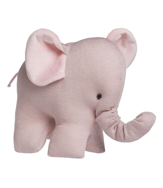 Baby's Only Baby's Only - Knuffelolifant Sparkle zilver-roze mÃªlee