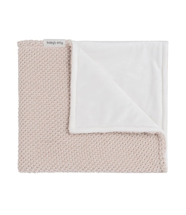 Baby's Only Baby's Only - Ledikantdeken soft Sparkle-Flavor goud-ivoor mÃªlee