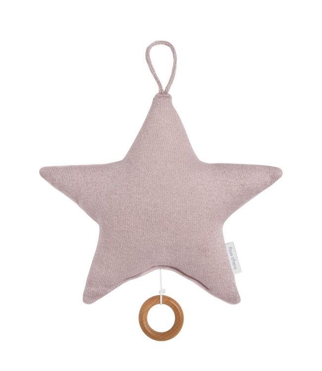 Baby's Only Baby's Only - Muziekdoos ster Sparkle zilver-roze mÃªlee