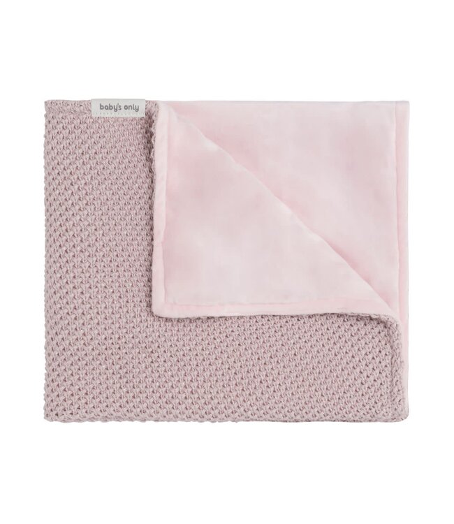 Baby's Only Baby's Only - Wiegdeken soft Sparkle-Flavor zilver-roze mÃªlee