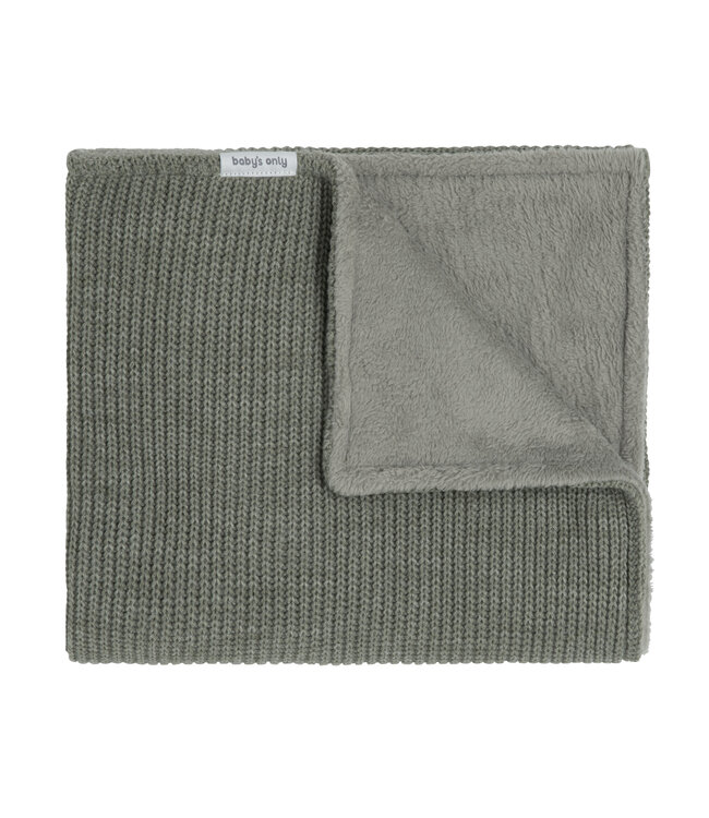 Baby's Only Baby's Only - Ledikantdeken teddy Hope urban green