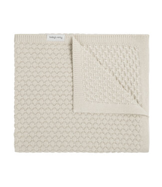 Baby's Only Baby's Only - Wiegdeken Sky-Chunky warm linen